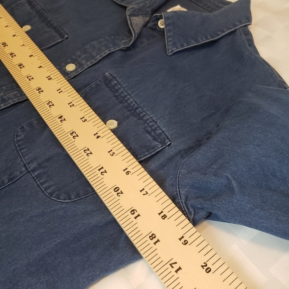 Talbots Oxford long Sleeve button Down Size S - Picture 5 of 8